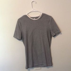 H&M slimfit tshirt striped M